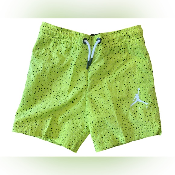 Jordan Swim Nwt Michael Jordan Jumpman Neon Swim Trunks Poshmark